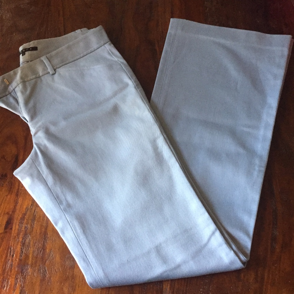 Theory Sky Blue Women’s Straight-Leg Pants, Sz 6, Like New